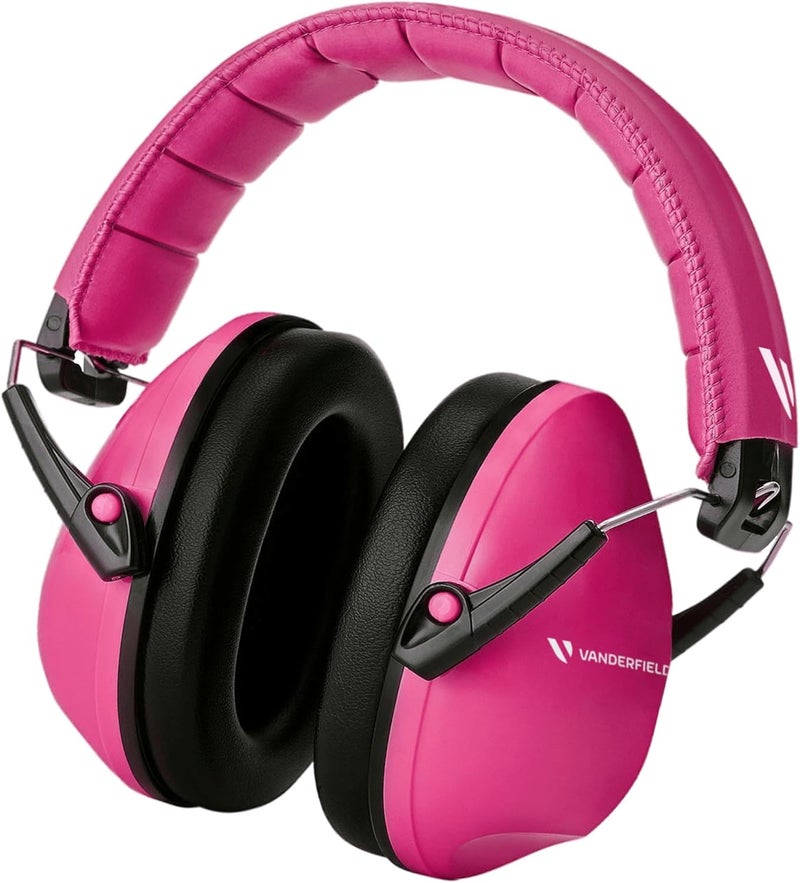 Vanderfields Hearing Protection Ear Muffs - Over 33 dB (2K Hz) Broad Noise Cancelling Sound Reduction Earmuffs for Kids 3-12 - Image 1